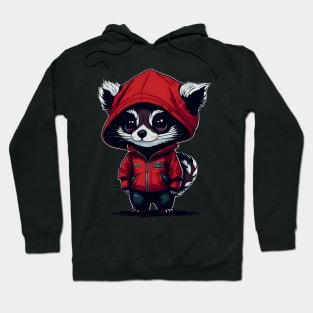 Raccoon wearing a hood Hoodie